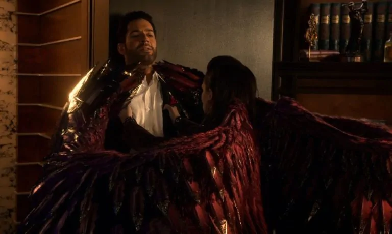 Первая встреча Люцифера и его будущей дочери в 6 сезоне сериала